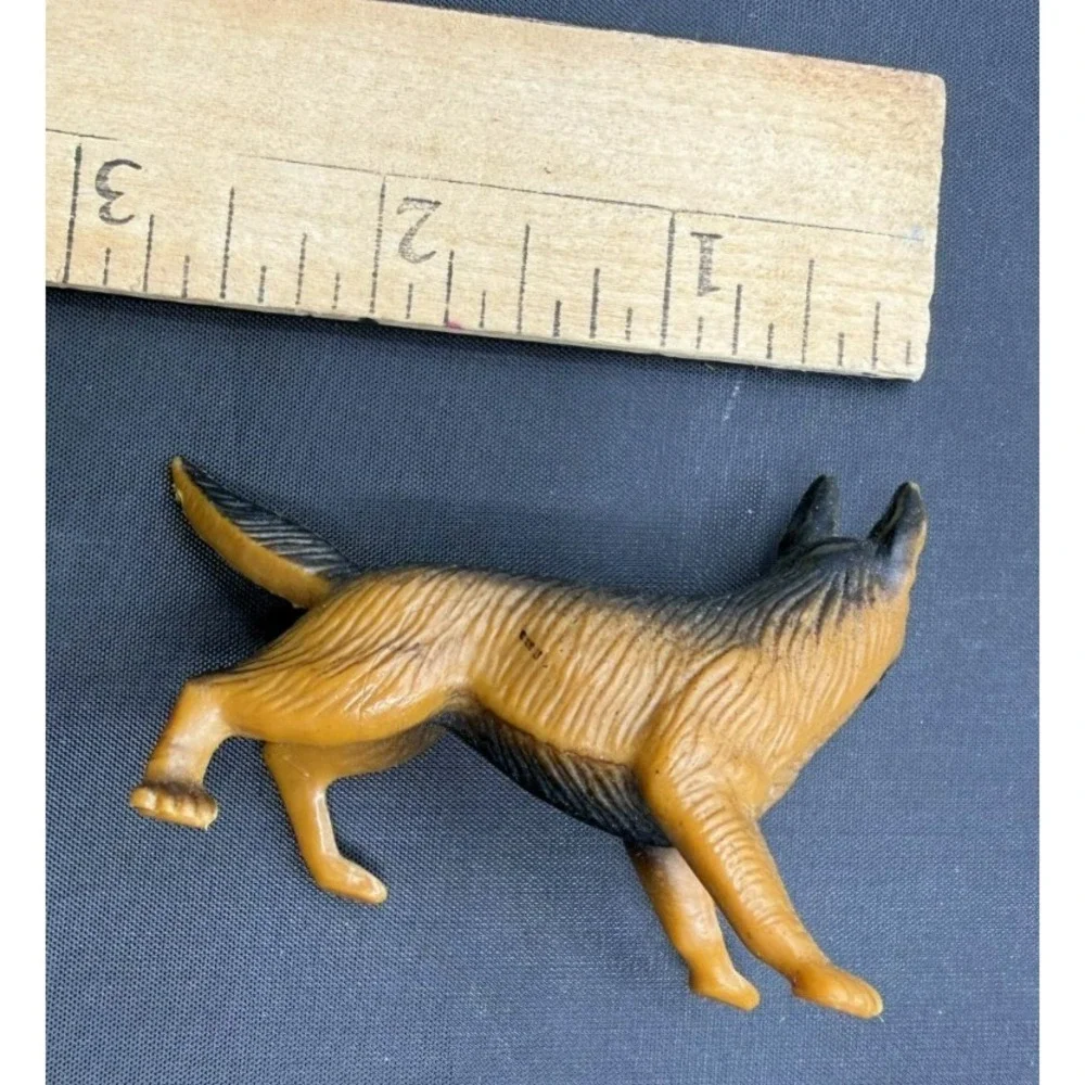 Vintage Schleich German Shepherd Male‎ Dog Animal Toy PVC Figure Retired 2003
